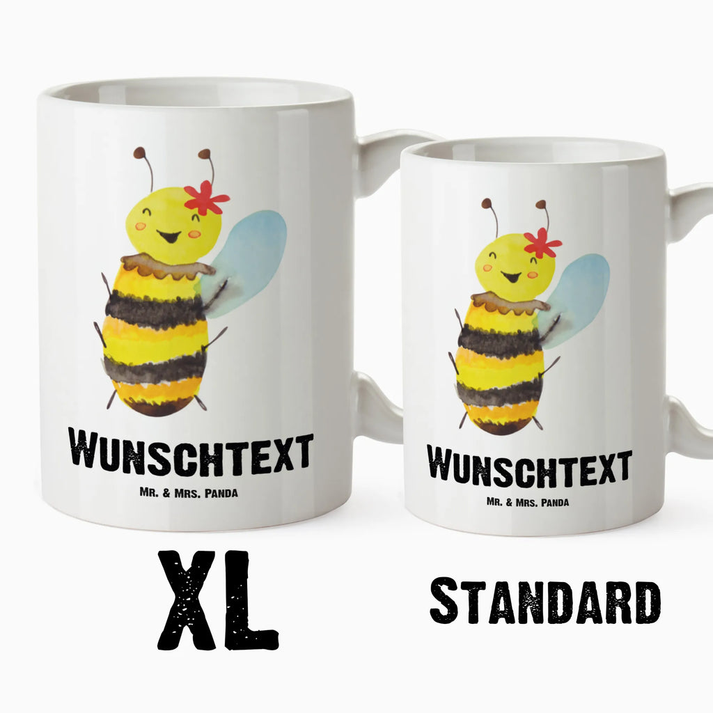 Personalised XL cup bee happy Bee, wasp, bumblebee