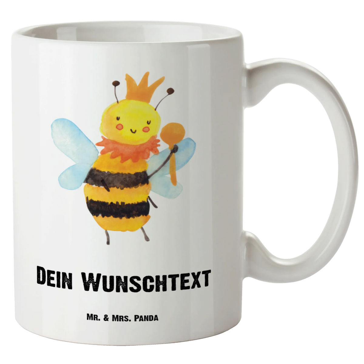 Personalizowany XL kubek pszczoła król Biedronka, Os, Trzmiel