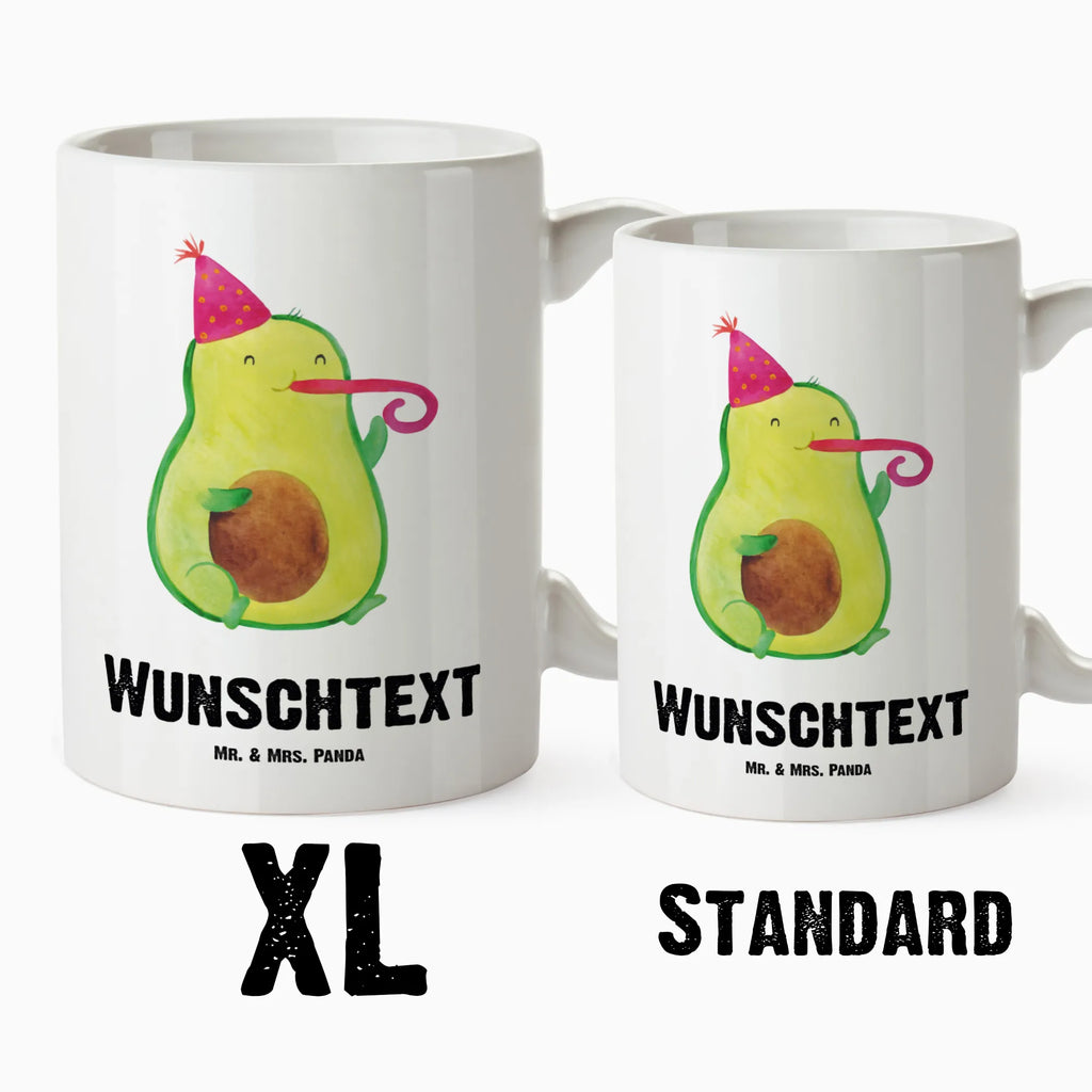 Personalised XL cup avocado Birthday avocado, vegetables