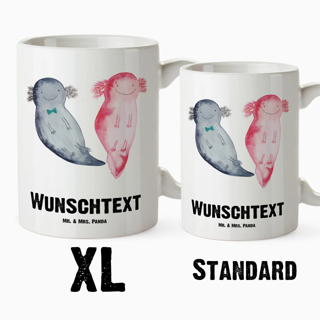 Personalised XL cup axolotl Girlfriend Axolotl, Axelotl, marine animals, Mexican walking fish, salamander, axolot, axolotl, tail, valentine's day, great love, husband, amphibian, proof of love, friend, anniversary, fiancé, love