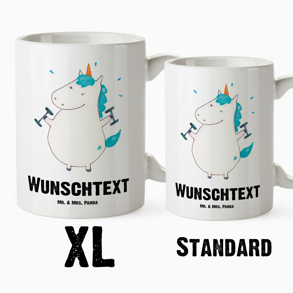 Personalizowany XL kubek jednorożec Fitness Jednorożec, jednorożce, dekoracje jednorożca, jednorożec