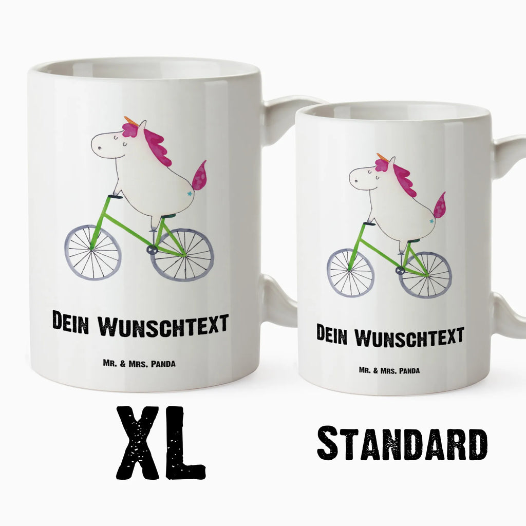 Personalised XL cup unicorn cyclist unicorn, unicorns, wheel, grief, luxury problem, love affliction, bike, cycling, confetti, cyclist gift, present, fairy dust