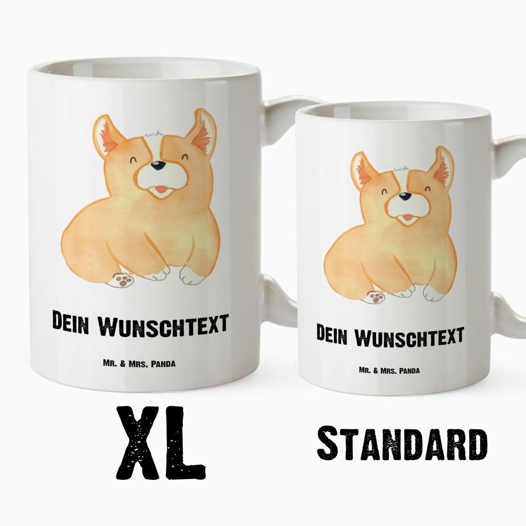 Personalizowany XL kubek Corgi Pies, motyw psa, zwierzę domowe, rasa psa, miłośnik zwierząt, właściciel psa, powiedzenia