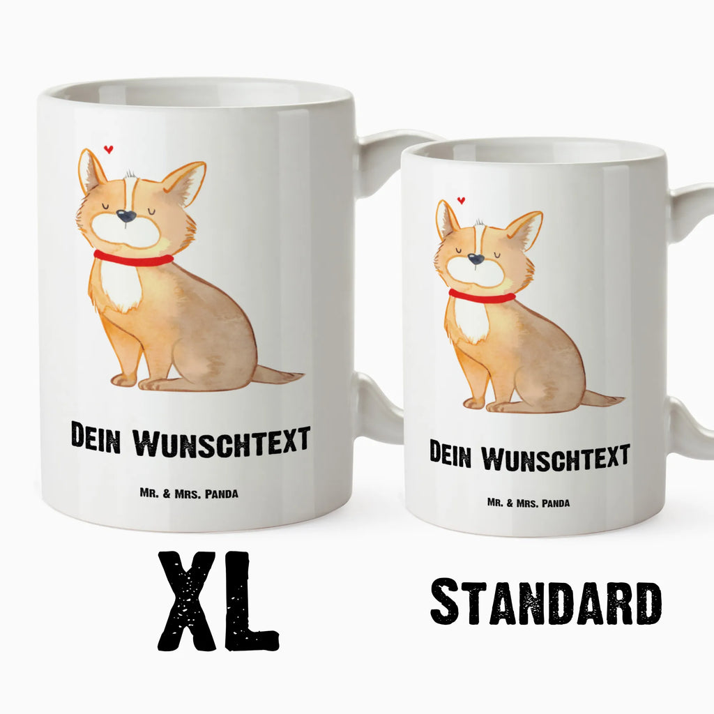 Personalised XL cup Dog Luck dog, mutt, hound, woof, dog mama, dog breed, love dogs, love for dogs, dog decorative items, bag with dog print, funny gifts for dog owners, what do you give a dog lover, Christmas gifts for dogs, gifts for dogs, dog sayings, Corgie, dog love, love, slogan, dog mom, dog owner