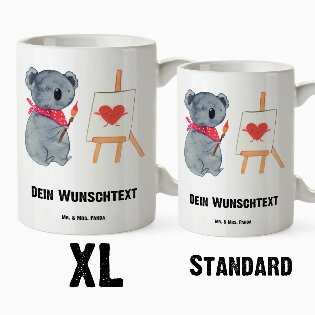 Personalizowany XL kubek koala artysta Koala, niedźwiedź koalowy