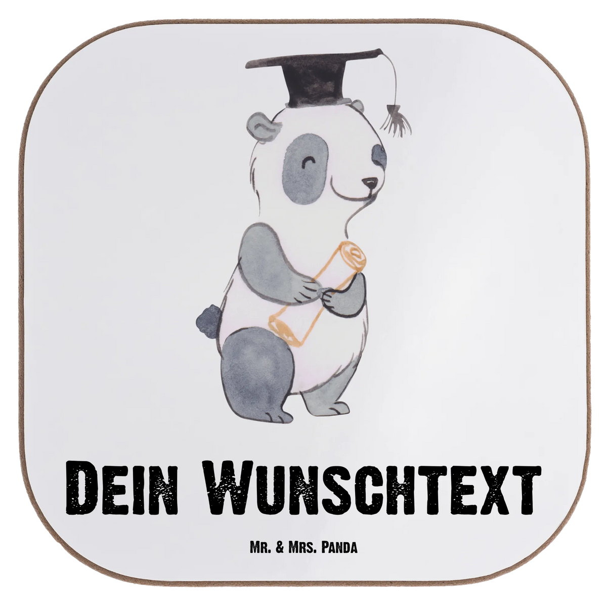 Personalised coaster penguin Best student in the world for, thank you, gift, giving, birthday, birthday present, gift idea, souvenir, make you happy, gift tip, students, fun, college, son, alumni, student, university, funny, study, model student, humorous, graduation