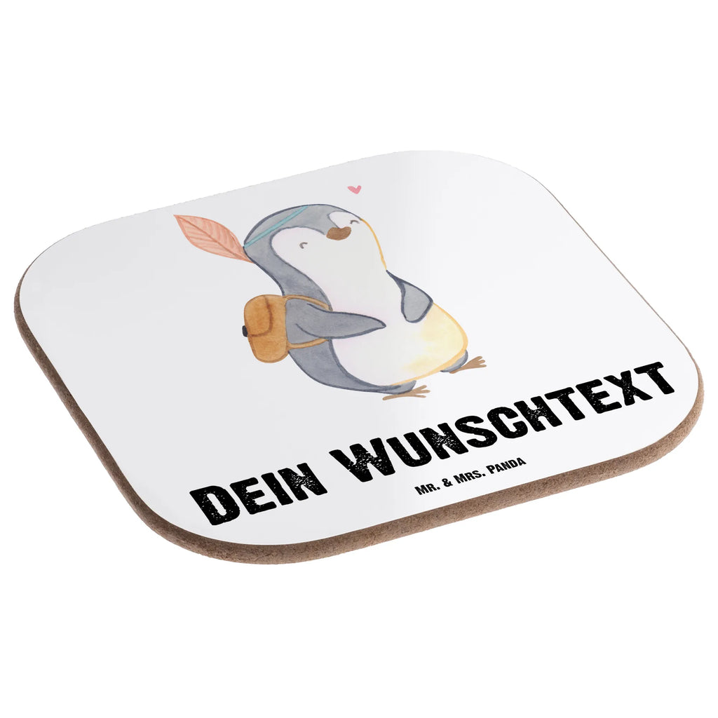 Personalised coaster penguin best kid in the world for, thank you, gift, giving, birthday, birthday present, gift idea, souvenir, make you happy, gift tip, daughter, kiddy, son, darling, birth, christening, children, offspring, kids, best, kid, child
