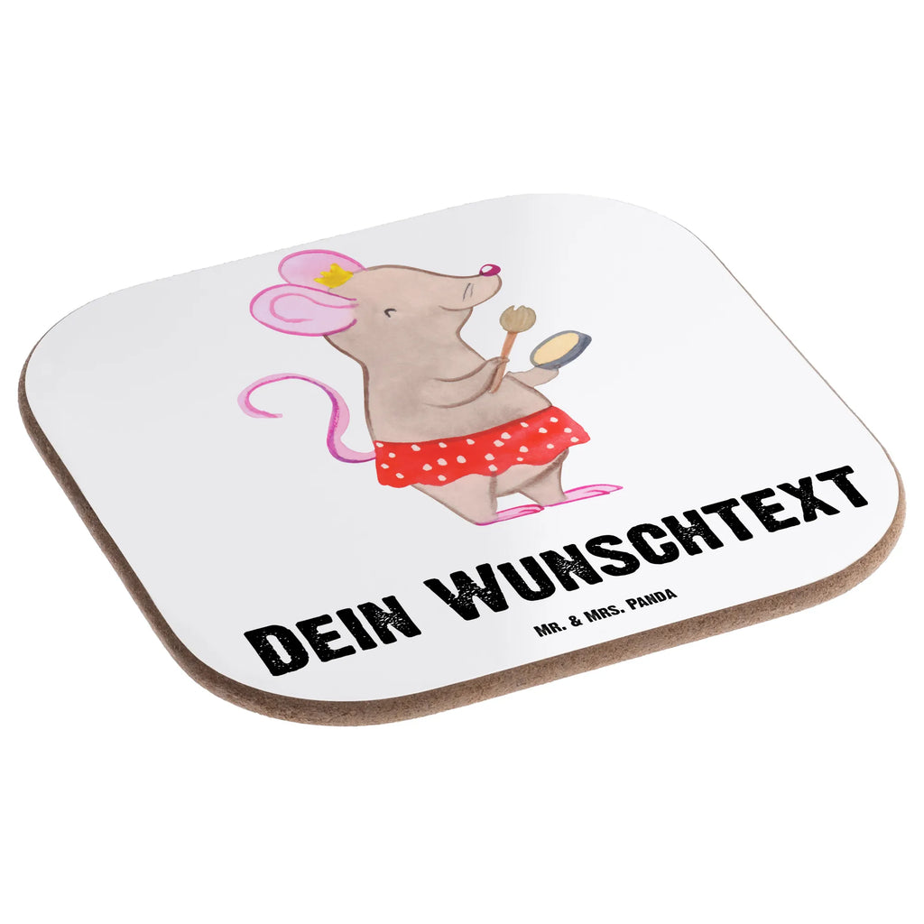 Personalised coaster Mouse best niece in the world for, thank you, gift, giving, birthday, birthday present, gift idea, souvenir, make you happy, gift tip, brother&#39;s daughter, sister&#39;s daughter, uncle, Niece, godmother, christening, aunt, godchild, best, godfather