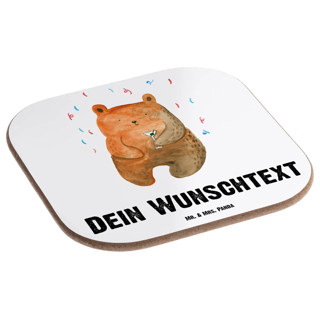 Personalisierte Untersetzer Bär Party Bedrucken, Personalisieren, Personalisierte Untersetzer, Personalisiert Getränkeuntersetzer, Peronalisierte Untersetzer Gläser, Untersetzer mit Namen, PErsonalisierte Bierdeckel, Namensaufdruck, Personalisierte Glasuntersetzer, Bär, Teddy, Teddybär, Mitbringsel, Gute Laune, Geburtstag, Feiern, Party, Abfeiern, Geburtstagsgeschenk, Lustig, Geschenk