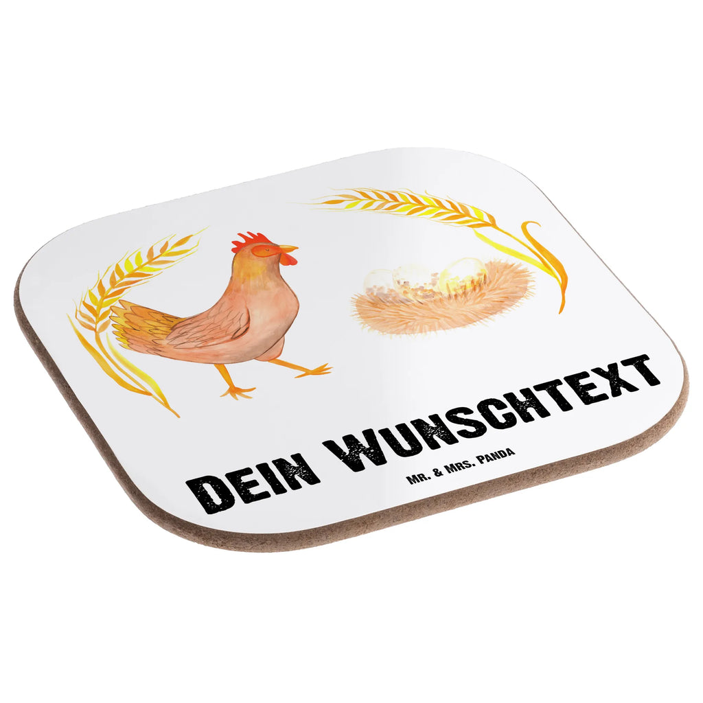 Personalised coaster Chicken Proud farm, farm animals, animals, yard, country life, motivation, saying, birth, magic, cock, eggs, chicken, pregnancy, hen