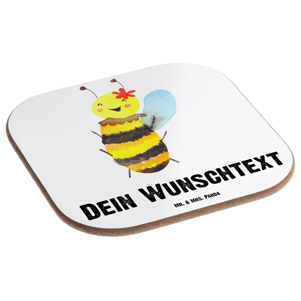 Personalisierte Untersetzer Biene Happy PErsonalisierte Bierdeckel, Personalisiert Getränkeuntersetzer, Personalisieren, Personalisierte Glasuntersetzer, Bedrucken, Untersetzer mit Namen, Peronalisierte Untersetzer Gläser, Personalisierte Untersetzer, Namensaufdruck, Biene, Wespe, Hummel