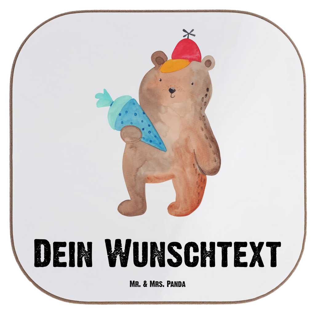 Personalisierte Untersetzer Bär mit Schultüte Peronalisierte Untersetzer Gläser, Namensaufdruck, Bedrucken, Untersetzer mit Namen, Personalisiert Getränkeuntersetzer, PErsonalisierte Bierdeckel, Personalisieren, Personalisierte Untersetzer, Personalisierte Glasuntersetzer, Bär, Teddy, Teddybär, Einschulung Geschenk, Schulanfang, Grundschule, Schule Geschenk, Schultüte, Schulbeginn, Bär Motiv, Erster Schultag Geschenk