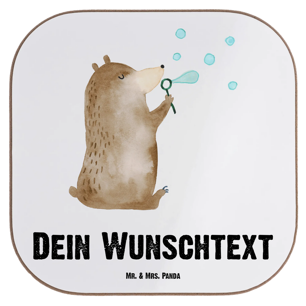 Personalisierte Untersetzer Bär Seifenblasen Personalisieren, Untersetzer mit Namen, Namensaufdruck, Personalisiert Getränkeuntersetzer, Peronalisierte Untersetzer Gläser, Personalisierte Untersetzer, Bedrucken, PErsonalisierte Bierdeckel, Personalisierte Glasuntersetzer, Bär, Teddy, Teddybär, Seifenblasen Bär Lustig Sein Glücklich Traurig Happy