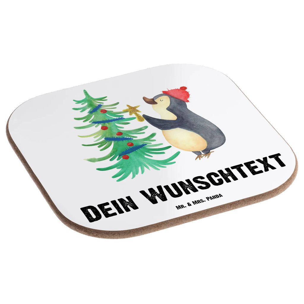 Personalisierte Untersetzer Pinguin Weihnachtsbaum Untersetzer mit Namen, Personalisieren, Personalisierte Glasuntersetzer, Peronalisierte Untersetzer Gläser, Personalisiert Getränkeuntersetzer, Namensaufdruck, PErsonalisierte Bierdeckel, Bedrucken, Personalisierte Untersetzer, Winter, Weihnachten, Weihnachtsdeko, Nikolaus, Advent, Heiligabend, Wintermotiv, Pinguin