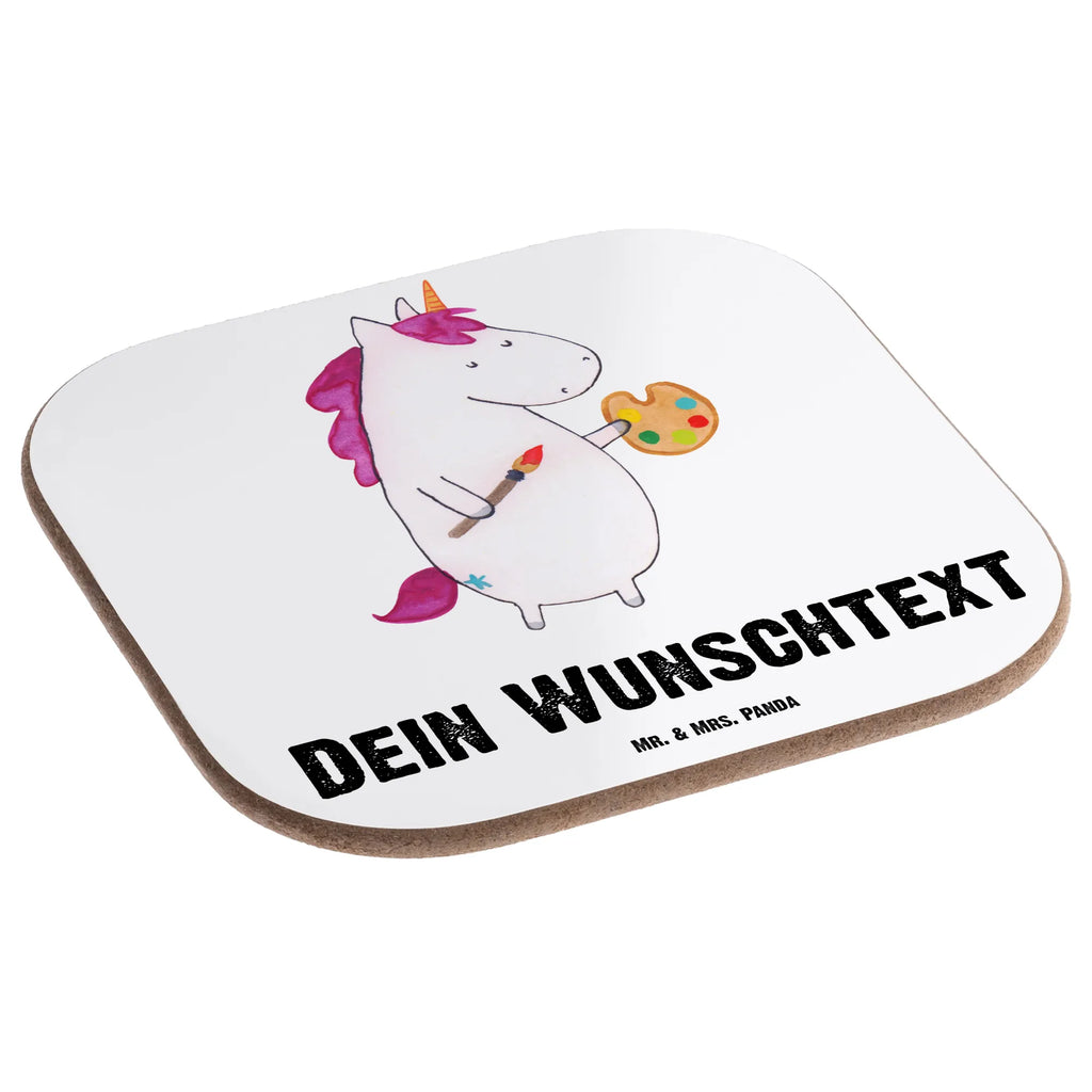 Personalisierte Untersetzer Einhorn Künstler Peronalisierte Untersetzer Gläser, Personalisiert Getränkeuntersetzer, PErsonalisierte Bierdeckel, Bedrucken, Personalisierte Glasuntersetzer, Personalisieren, Namensaufdruck, Personalisierte Untersetzer, Untersetzer mit Namen, Einhorn, Einhörner, Einhorn Deko, Unicorn, Zeichnen, Pinsel, Stift, Englisch, Malen, Artist, Maler, Künstler, Geschenk, Welt, Farbe
