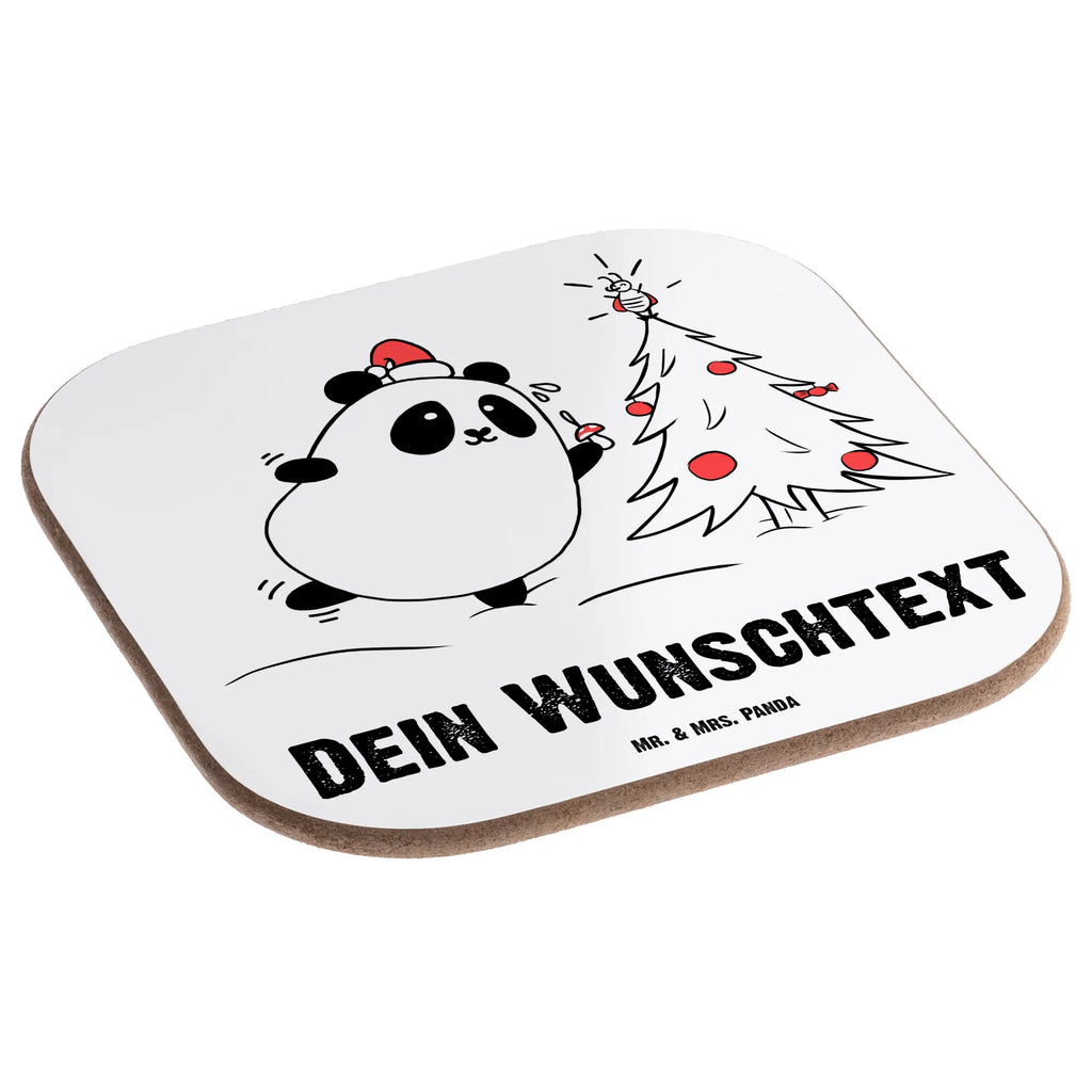 Personalised coaster Panda Christmas Time Bedrucken, Personalisiert Getränkeuntersetzer, Personalisierte Untersetzer, Namensaufdruck, PErsonalisierte Bierdeckel, Personalisierte Glasuntersetzer, Peronalisierte Untersetzer Gläser, Personalisieren, Untersetzer mit Namen