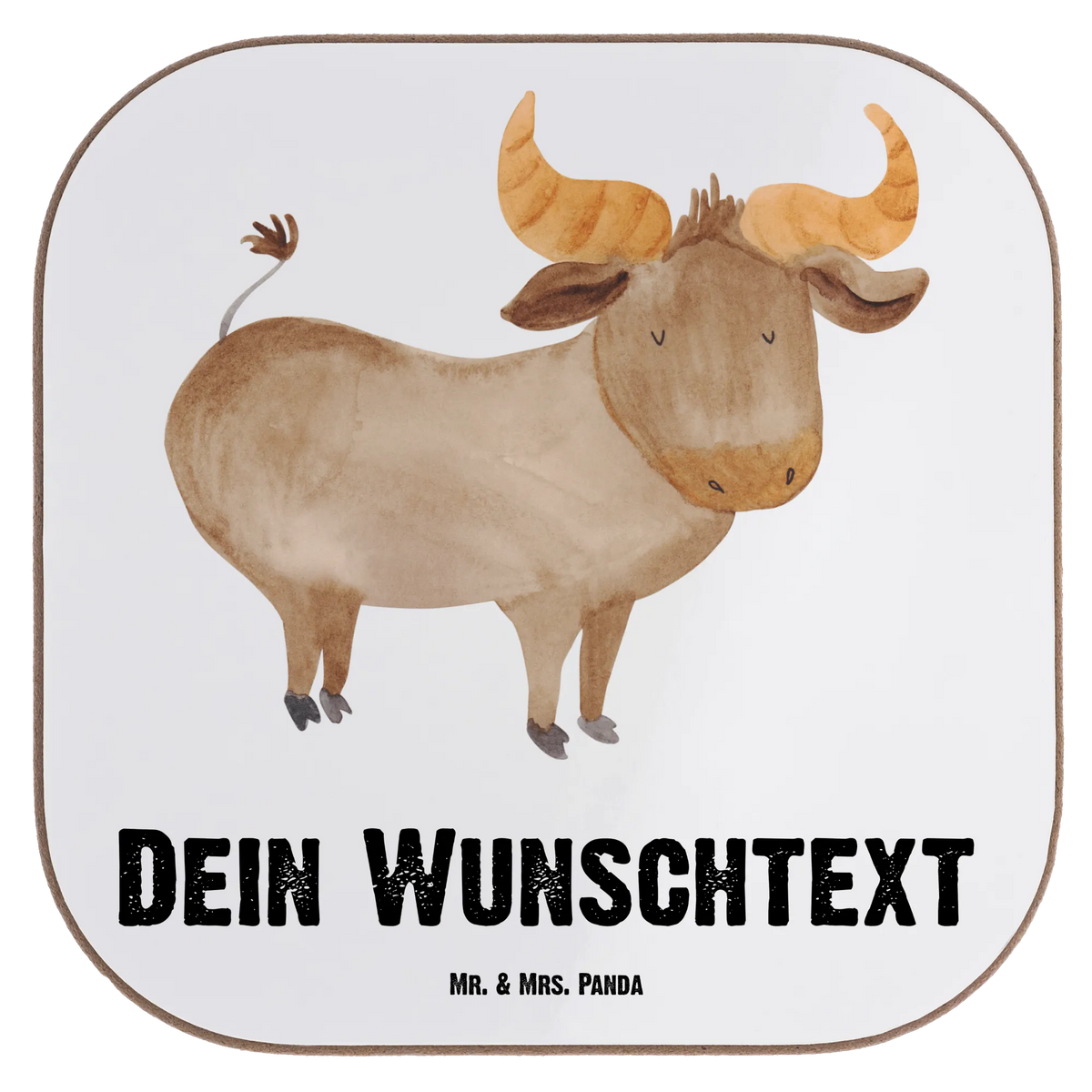 Personalised coaster Star sign bull constellations, birthdays, astrology, date of birth, month of birth, birthday april, bull zodiac sign, birthday may, cattle, bull gift, gift may, gift april, bull, ox