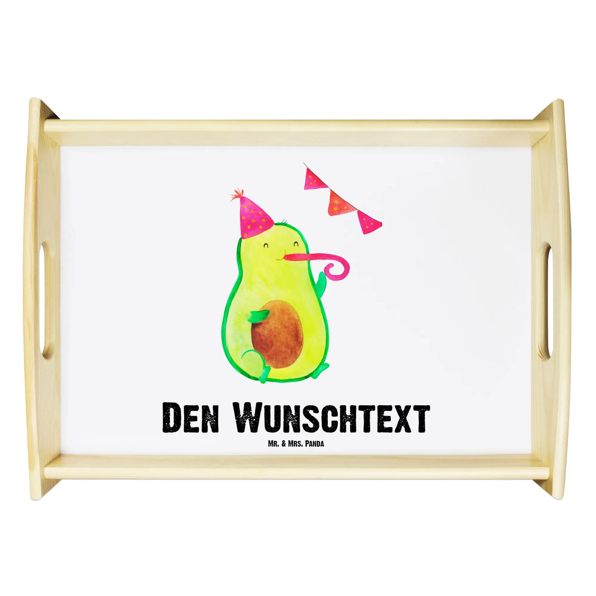 Personalised serving tray avocado party vegetables, celebration, class celebration, birthday celebration, birthday, favorite day, exam, passed, school graduation, graduation, anniversary, jubilee, company celebration