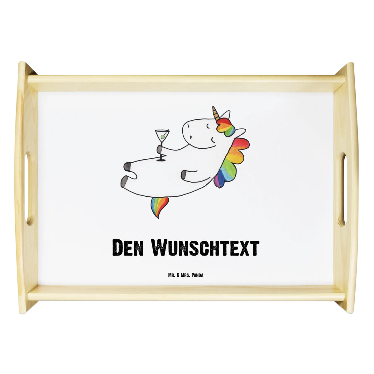 Personalised serving tray unicorn cocktail unicorn, unicorns, fun, champagne, celebrating, birthday, rum, girlfriend gift, girlfriend present, caipirinha, party
