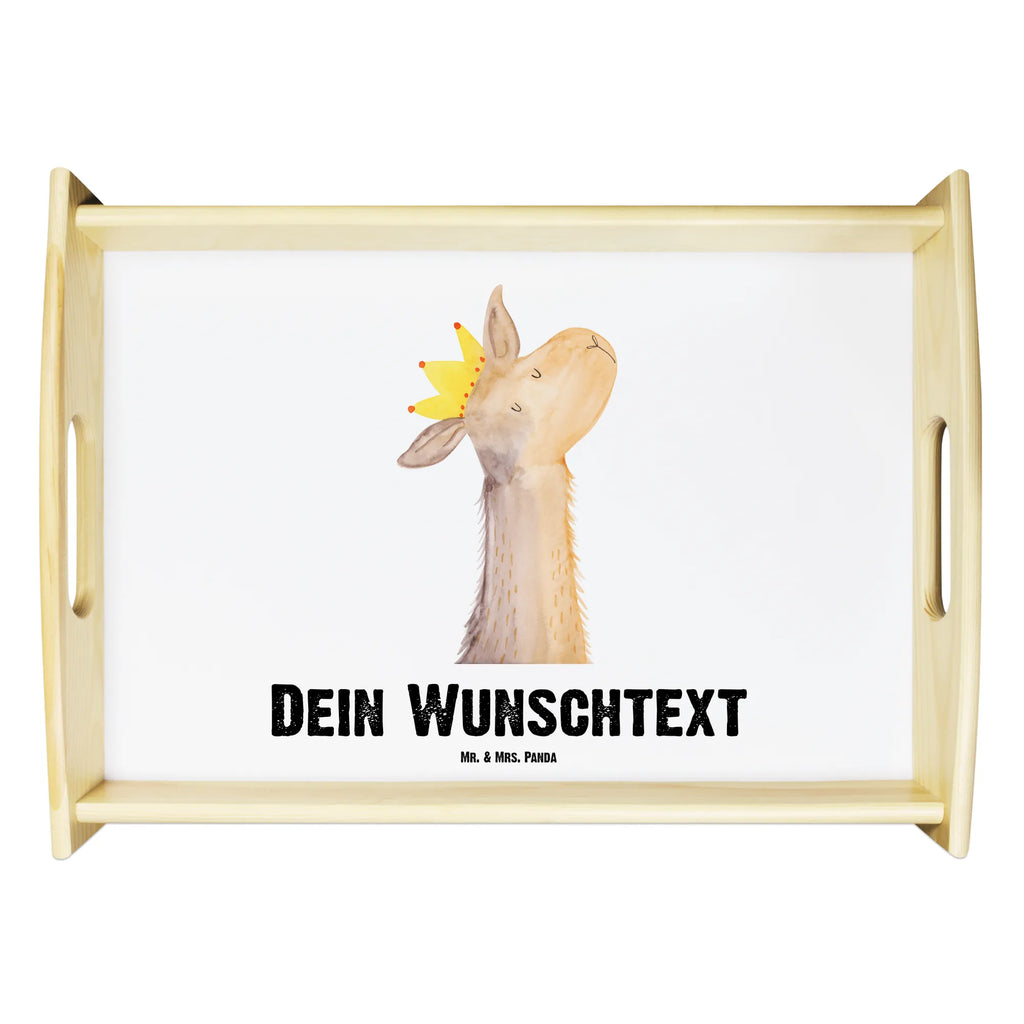 Personalisiertes Serviertablett Lamakopf König Personalisiertes Küchentablett, Personalisiertes Serviertablett, Tablett mit Namen, Serviertablett mit Namen, Personalisiertes Holztablett, Personalisiertes Tablett, Personalisiertes Frühstückstablett, Personalisiertes Dekotablett, Lama, Alpaka, Lamas, Kollegin, Abi, Mama, Abitur, Königin, Papa, Vorgesetzter, Freundin, König, Chef, Büro Kollege