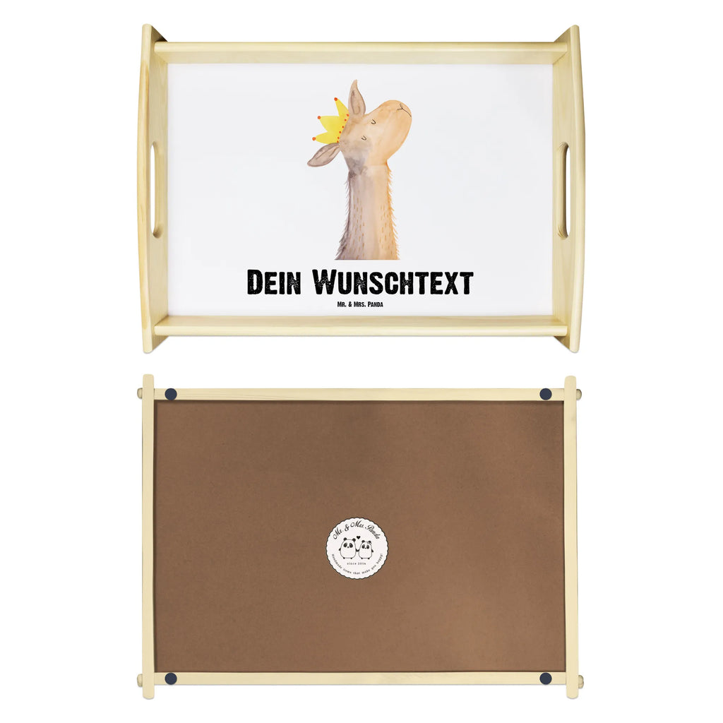 Personalisiertes Serviertablett Lamakopf König Personalisiertes Küchentablett, Personalisiertes Serviertablett, Tablett mit Namen, Serviertablett mit Namen, Personalisiertes Holztablett, Personalisiertes Tablett, Personalisiertes Frühstückstablett, Personalisiertes Dekotablett, Lama, Alpaka, Lamas, Kollegin, Abi, Mama, Abitur, Königin, Papa, Vorgesetzter, Freundin, König, Chef, Büro Kollege