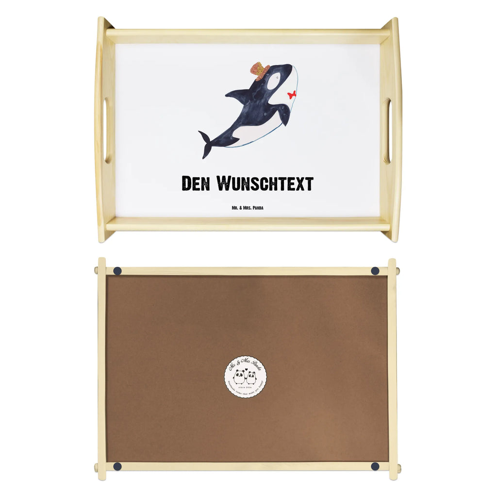 Personalisiertes Serviertablett Orca Zylinder Tablett mit Namen, Service Tablett, Personalisiertes Frühstückstablett, Personalisiertes Serviertablett, Betttablet, Tablett mit Henkel, Personalisiertes Küchentablett, Personalisiertes Dekotablett, Serviertablett mit Namen, Personalisiertes Holztablett, Personalisiertes Tablett, Meer, Urlaub, Meerestiere, Glückwunsch, Feier, Fete, Glitter, Geburtstag, Konfetti, Orca, Narwal, Glitzer, Fest