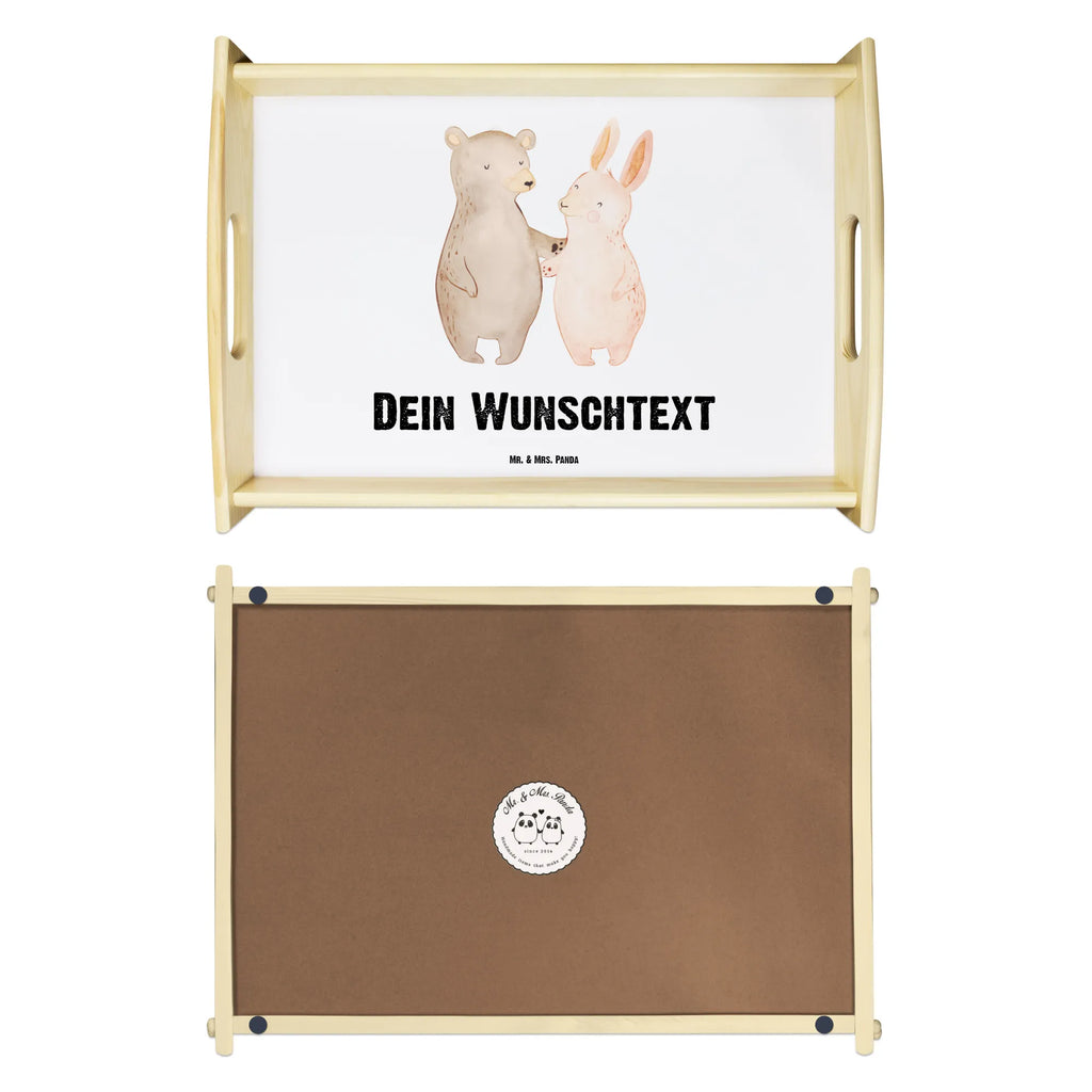 Personalisiertes Serviertablett Bär Hase Umarmen Personalisiertes Dekotablett, Personalisiertes Holztablett, Personalisiertes Tablett, Serviertablett mit Namen, Tablett mit Namen, Personalisiertes Serviertablett, Personalisiertes Küchentablett, Personalisiertes Frühstückstablett, Liebe, Partner, Freund, Freundin, Ehemann, Ehefrau, Heiraten, Verlobung, Heiratsantrag, Liebesgeschenk, Jahrestag, Hocheitstag, best friends, bester Freund, Bär, Freunde, Hase, Bärchen