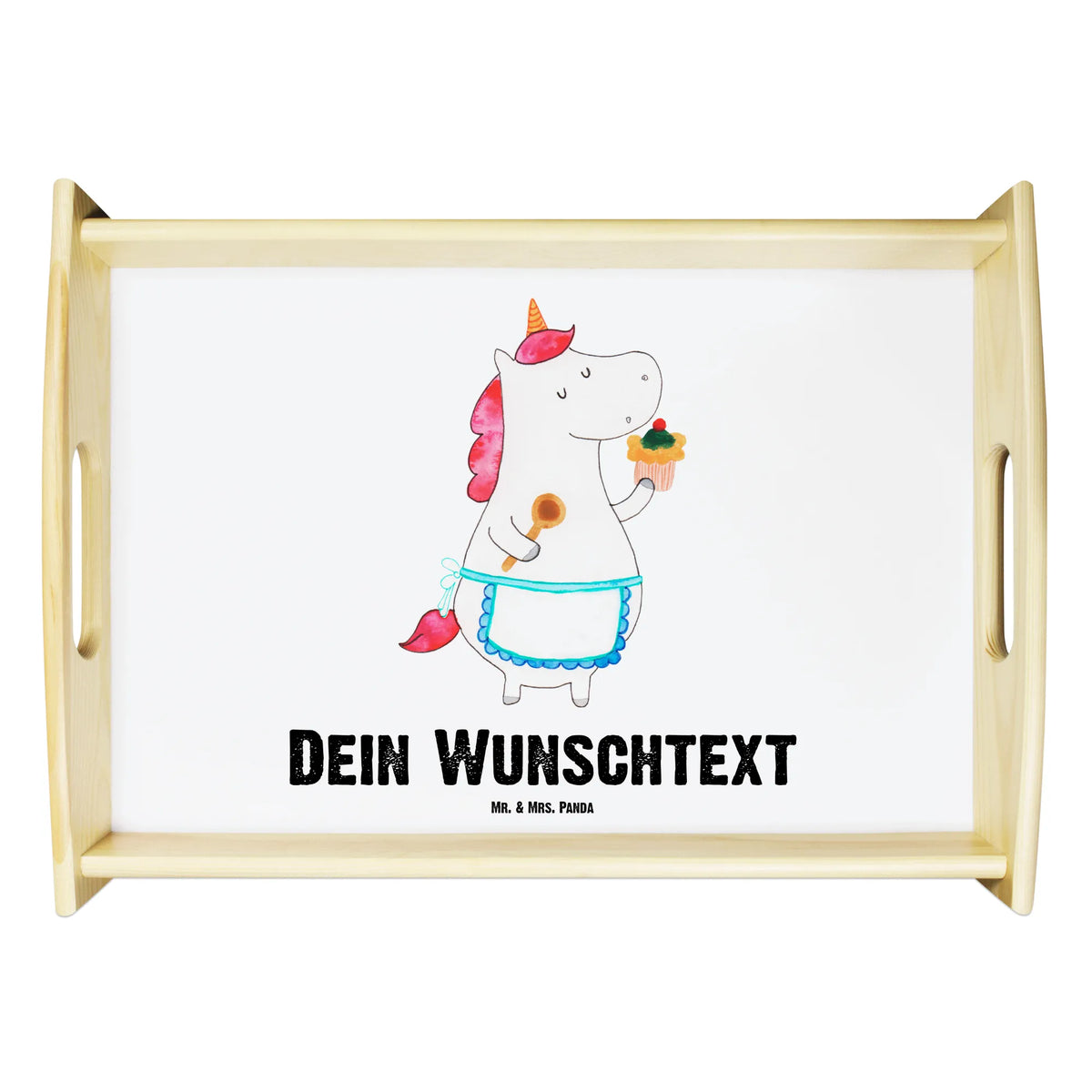 Personalised serving tray unicorn Kitchen unicorn, unicorns, bake, Unicorn, hobby cook, motivation, Baker gift, cook, dreamer, dreaming, baker present, muffin, cake, pie