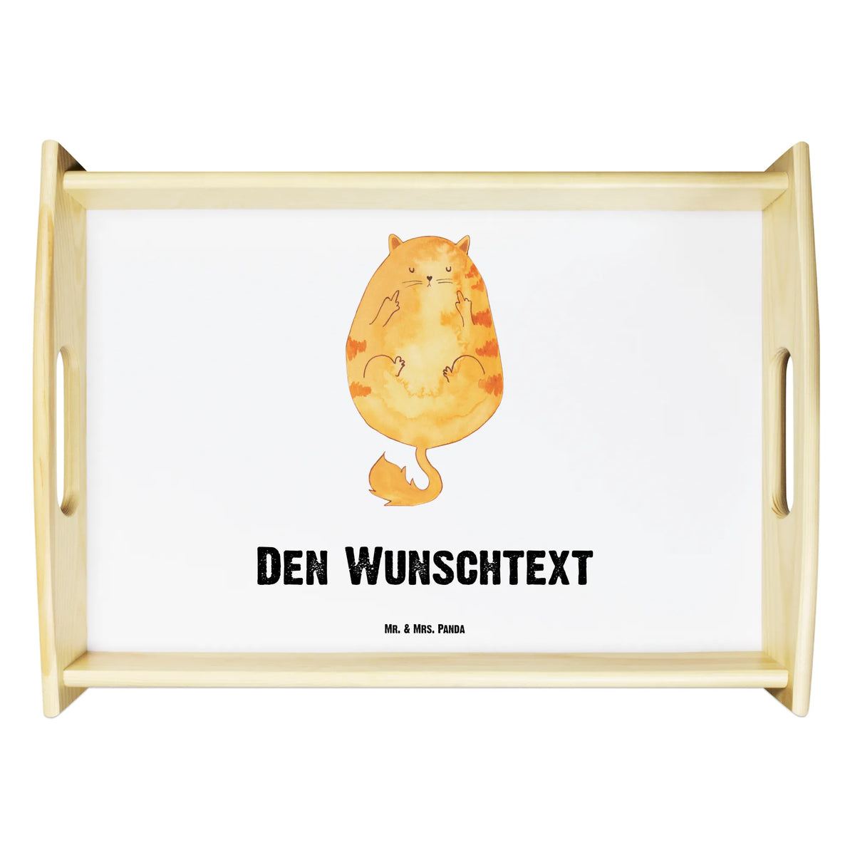 Personalised serving tray Cat Early riser cat, tomcat, kitty, meow, kitten, housecat, mama cat, love cats, cat image, cat fan, cat lover, cat fancier, cat decoration, gift for cat lover, cat owner, funny cats, cat sayings, cat motto, funny cat gifts, fan merchandise, cat stuff, animal lover, pussy, early riser, cats, morning grumbler, The early bird can kiss my ass, coffee