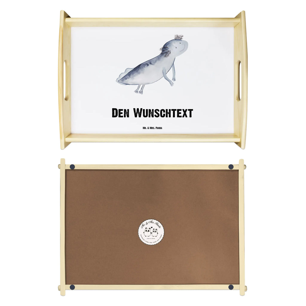 Personalised serving tray axolotl To swim Axolotl, Axelotl, marine animals, Mexican walking fish, salamander, problems, motivation, axolot, problem, amphibians, solutions, tail