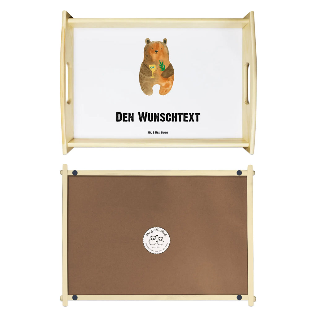 Personalisiertes Serviertablett Konfirmation-Bär Personalisiertes Küchentablett, Personalisiertes Serviertablett, Personalisiertes Holztablett, Betttablet, Personalisiertes Dekotablett, Serviertablett mit Namen, Personalisiertes Tablett, Tablett mit Henkel, Service Tablett, Personalisiertes Frühstückstablett, Tablett mit Namen, Teddy, Bär, Teddybär, Konfirmation, Kirche, Gottesdienst, Evangelisch