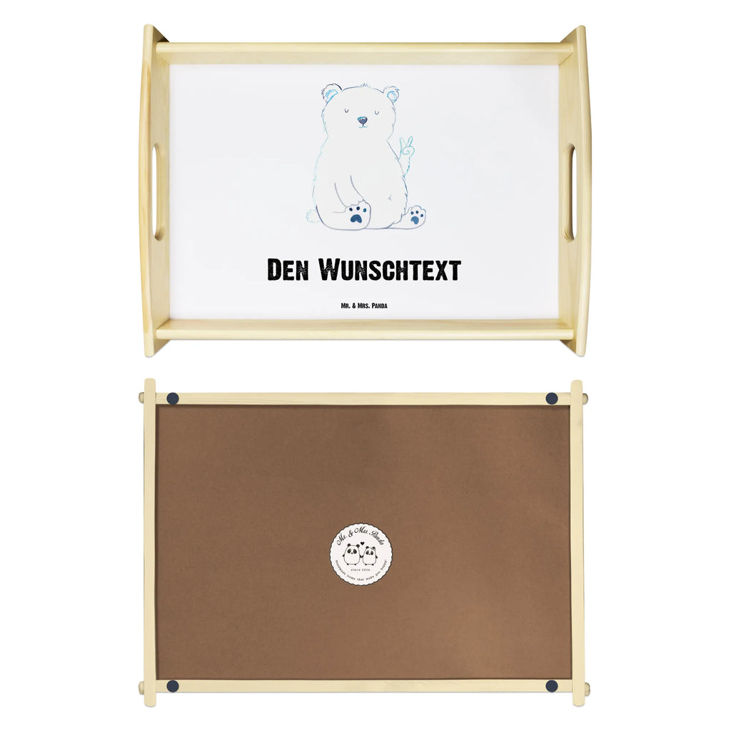 Personalisiertes Serviertablett Eisbär Faul Tablett mit Namen, Personalisiertes Dekotablett, Personalisiertes Holztablett, Personalisiertes Serviertablett, Serviertablett mit Namen, Personalisiertes Tablett, Personalisiertes Frühstückstablett, Personalisiertes Küchentablett, Bär, Teddy, Teddybär, Arbeitsplatz, Eisbär, Arbeit, Homeoffice, Relaxen, Büro, Faul, Nordpol, Bürojob, Entspannen