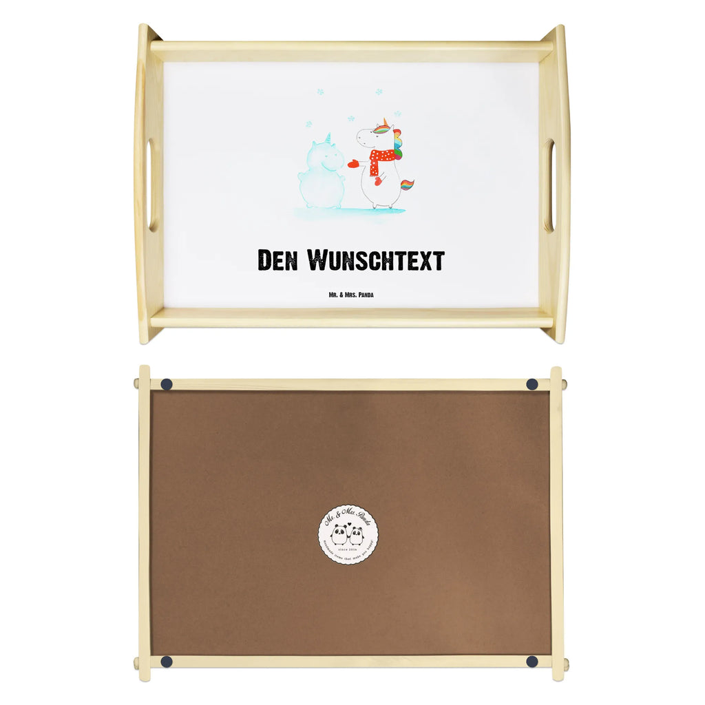 Personalisiertes Serviertablett Einhorn Schneemann Serviertablett mit Namen, Personalisiertes Frühstückstablett, Personalisiertes Dekotablett, Tablett mit Namen, Personalisiertes Serviertablett, Personalisiertes Holztablett, Personalisiertes Tablett, Personalisiertes Küchentablett, Einhorn, Einhörner, Einhorn Deko, Unicorn, kalt, Kuchen, X-Mas, Mütze, Handschuhe, Weihnachten, Winter, Schneemann, Schnee