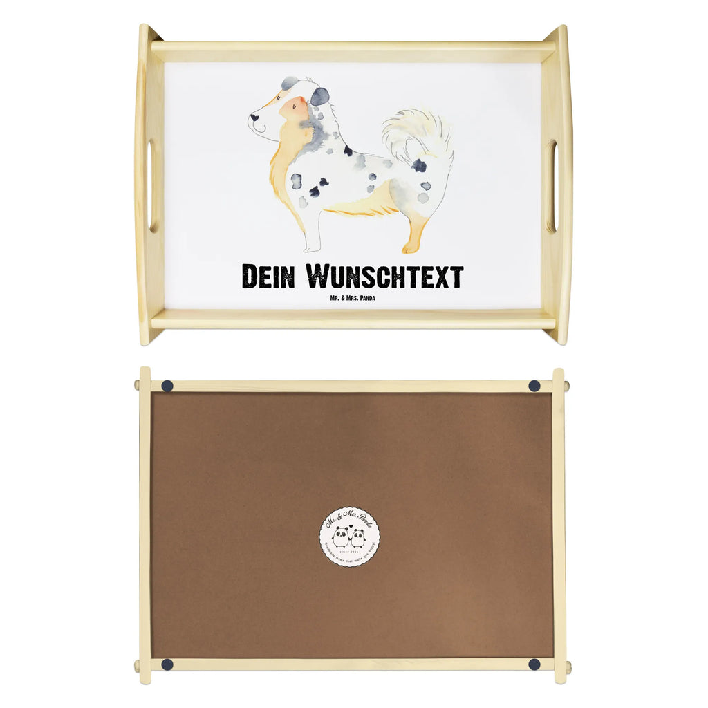 Personalised serving tray Dog Australia Shepherd dog, mutt, hound, woof, dog mama, dog breed, love dogs, love for dogs, dog decorative items, bag with dog print, funny gifts for dog owners, what do you give a dog lover, Christmas gifts for dogs, gifts for dogs, dog sayings, Shepherd, Australia Shepherd, Sayings, Saying, Family dog, Dog, Dog love