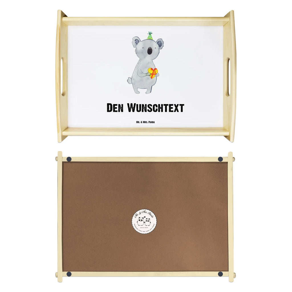 Personalisiertes Serviertablett Koala Geschenk Serviertablett mit Namen, Personalisiertes Dekotablett, Personalisiertes Serviertablett, Personalisiertes Tablett, Personalisiertes Küchentablett, Tablett mit Namen, Personalisiertes Frühstückstablett, Personalisiertes Holztablett, Koala, Koalabär, Party, Geburtstag, Geschenk