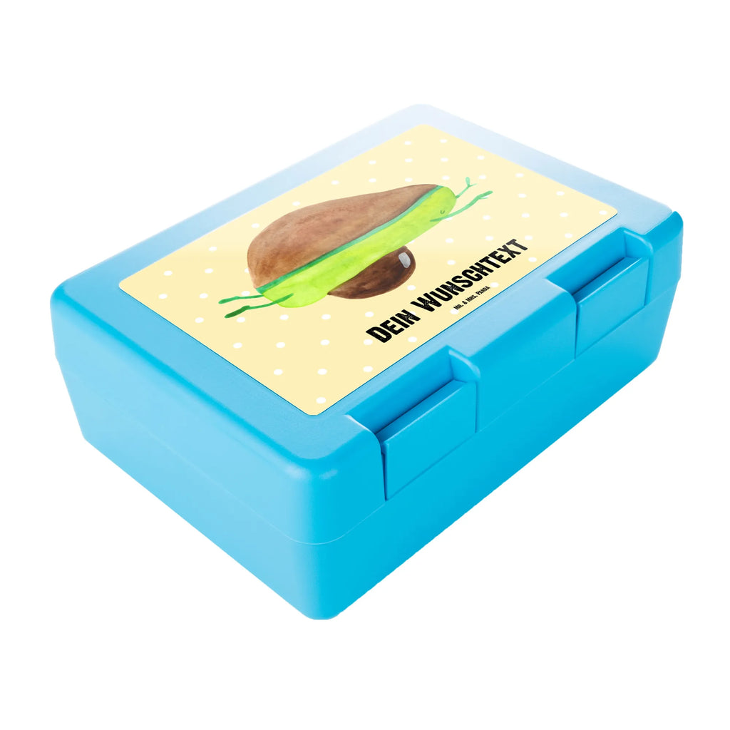 Spersonalizowany pojemnik na kanapki Awokado joga Awokado, Warzywa, Wegan, Zdrowy