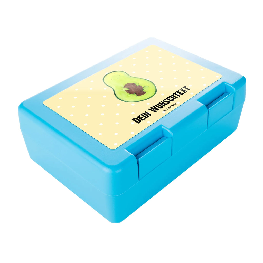 Personalised lunch box avocado core avocado, vegetables, avocado seed, saying life, plant, seed