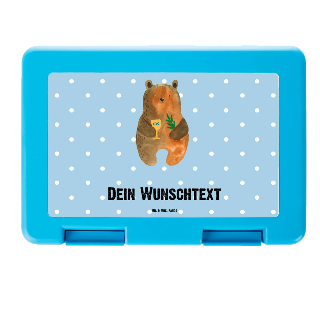 Personalised lunch box bear confirmation bear, teddy, teddy bear, cuddly toy, church, confirmation, service, evangelic