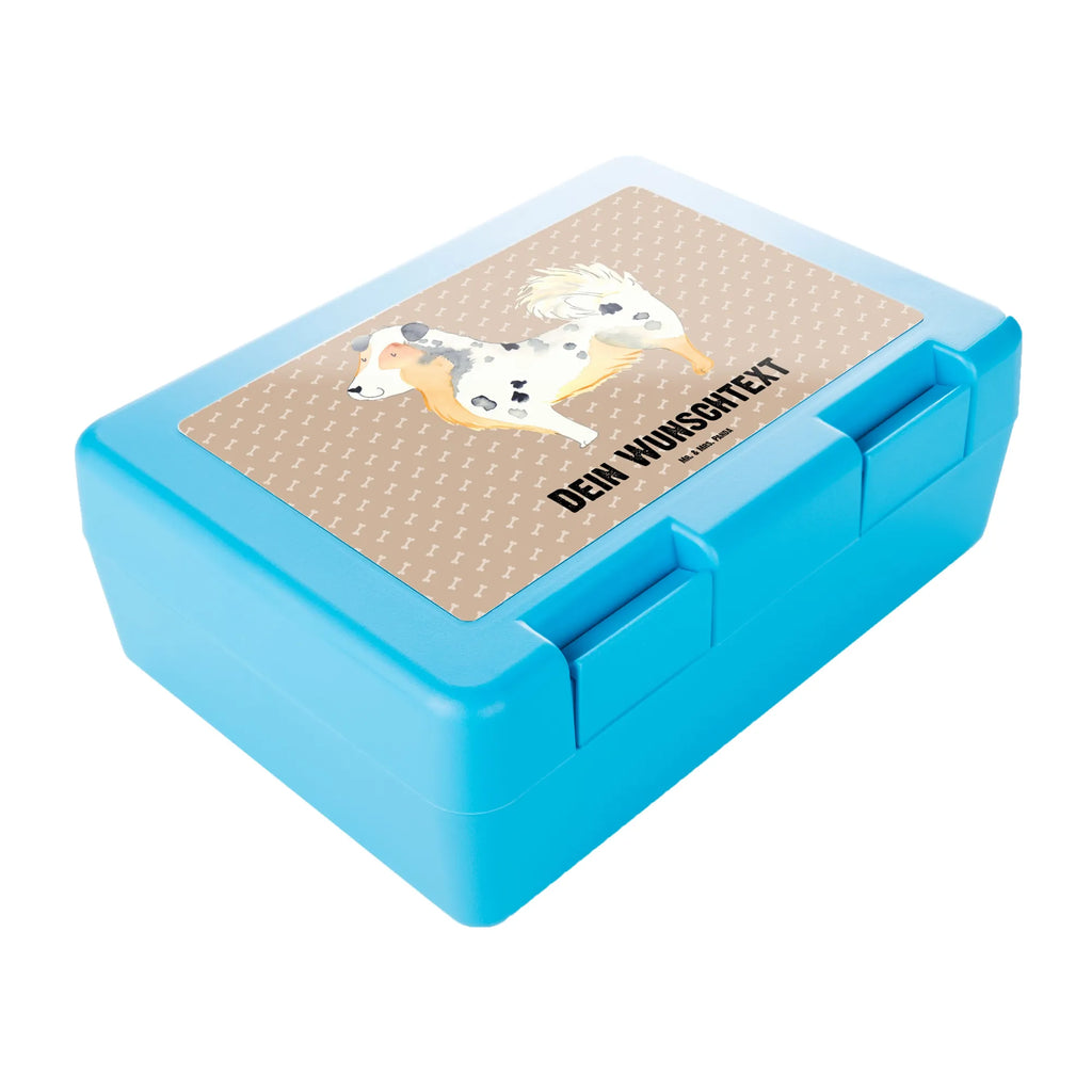 Spersonalizowany pojemnik na kanapki Pies Owczarek australijski Pies, motyw psa, zwierzę domowe, rasa psa, miłośnik zwierząt, właściciel psa, powiedzenia