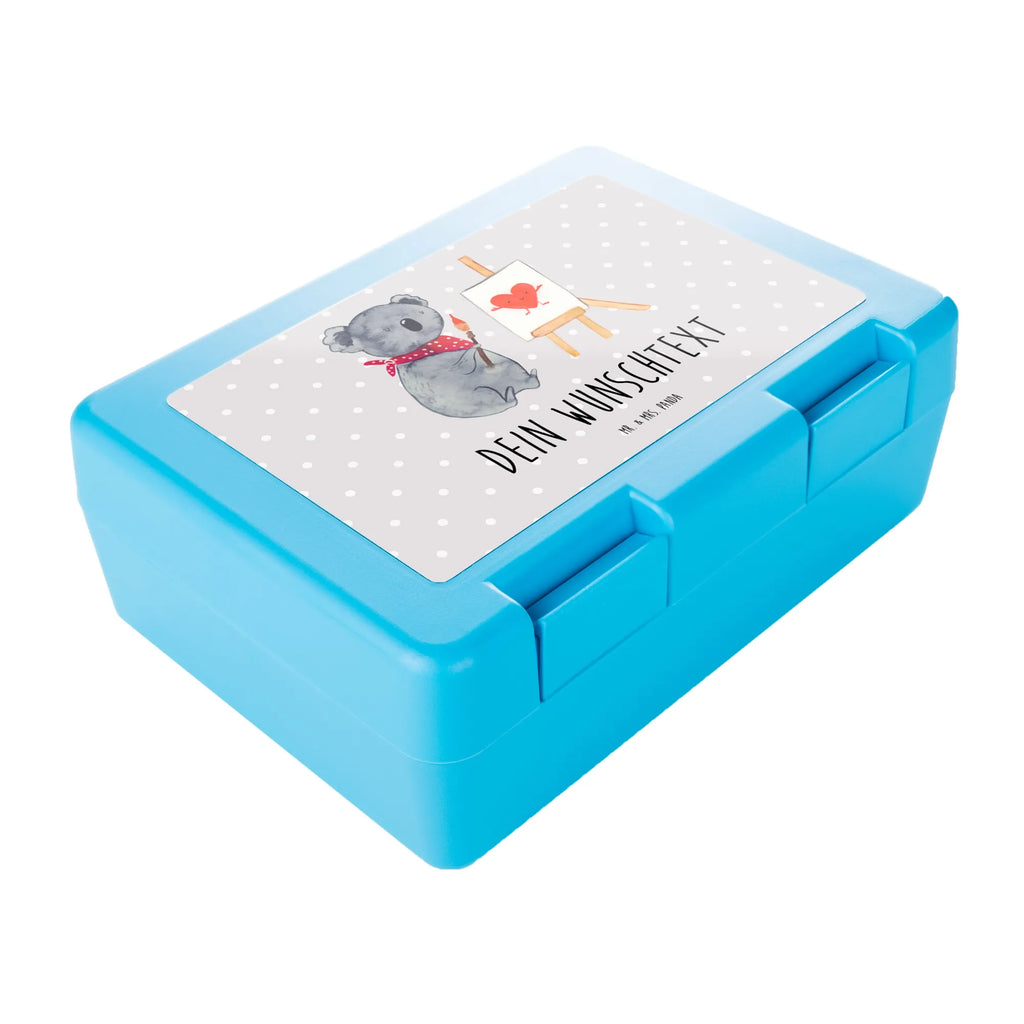 Spersonalizowany pojemnik na kanapki koala artysta Koala, niedźwiedź koalowy