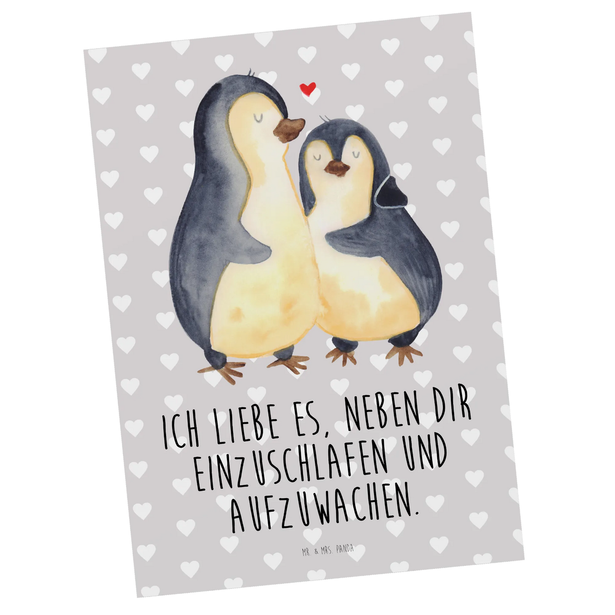 Postcard penguins Fall asleep invitation card, card, paper, Postcard, gift card, postcards, invitation, gift, letter, Love, Loving, Two, Together, Marriage, Engagement, Proposal of marriage, Love gift, gift for her, gift for him, anniversary gift, Valentine's Day Gift for Women Love Gift Anniversary Wedding Anniversary Party Favor Gift for Girlfriend Gift for Partner Boyfriend Gift Token of Love for Men for Husband