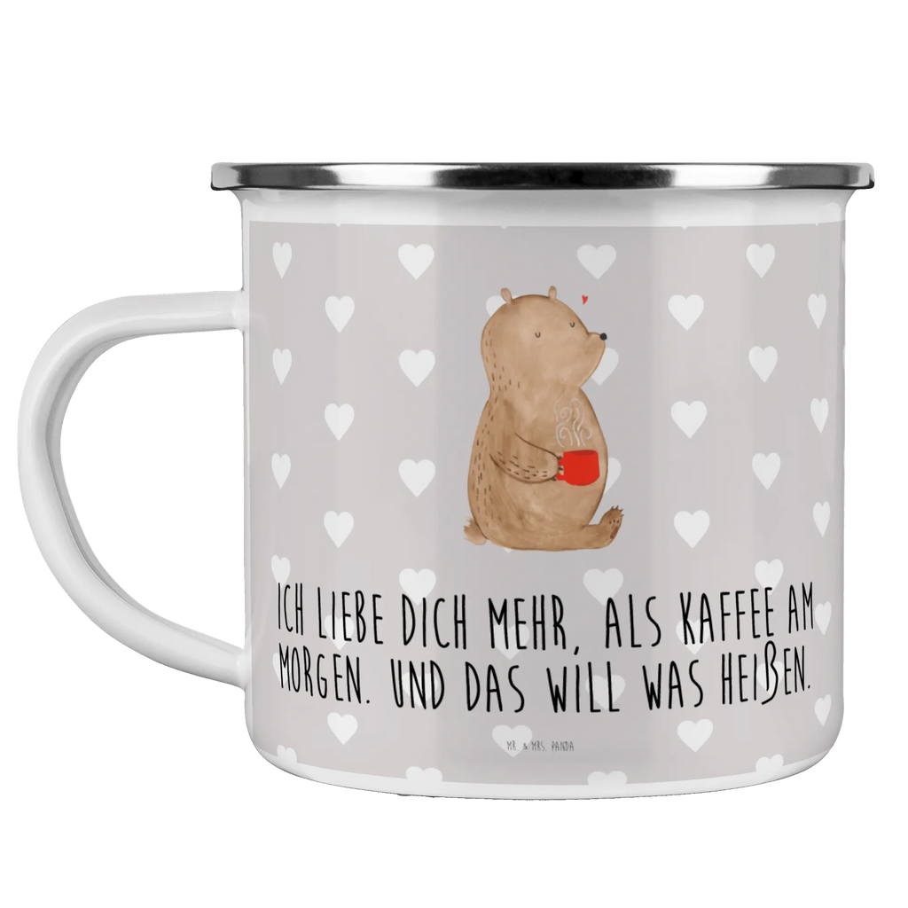 Camping Emaille Tasse Bär Morgenkaffee Emaille Tasse, blechbecher, Teetasse, metallbecher, Teebecher, reisetasse, becher emaille, Campingbecher, Emaille Becher, Kaffeebecher, wandertasse, Kaffeetasse, Emailletasse, emaillebecher, wanderbecher, Metalltasse, Blechtasse, Tasse, Campingtasse, Becher, Pott, Reisebecher, Tasse Emaille, Trinkbecher, Freundin, Freund, Liebe, Liebesgeschenk, Jahrestag, Verlobung, Partner, Ehemann, Ehefrau, Heiraten, Heiratsantrag, Hocheitstag, Geschenk für Frauen, Geschenk für Partner, Mitbringsel, Valentinstag, für Männer, Hochzeitstag, Liebesbeweis, für Ehemann, Geschenk für Freundin