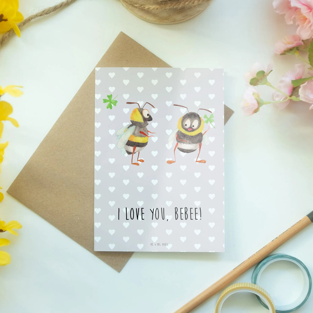 Greetings card bees Pair Ansichtskarten, Einladungskarte, Klappkarte, Glückwunschkarte, Grußkarte, Karte, Hochzeitskarte, Geburtstagskarte, Liebe, Partner, Freund, Freundin, Ehemann, Ehefrau, Heiraten, Verlobung, Heiratsantrag, Liebesgeschenk, Jahrestag, Hocheitstag, verliebte Schildkröten, Schildkröten, Geschenk für Freundin, Geschenk für Frauen, Valentinstag, für Männer, Hochzeitstag, Mitbringsel, für Ehemann, Liebesbeweis, Geschenk für Partner