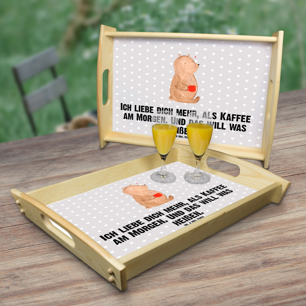 Serving tray bear morning coffee kitchen tray, wooden tray, breakfast tray, serving tray, tray, Love, Loving, Two, Together, Marriage, Engagement, Proposal of marriage, Love gift, gift for her, gift for him, anniversary gift, Valentine&#39;s Day Gift for Women Love Gift Anniversary Wedding Anniversary Party Favor Gift for Girlfriend Gift for Partner Boyfriend Gift Token of Love for Men for Husband