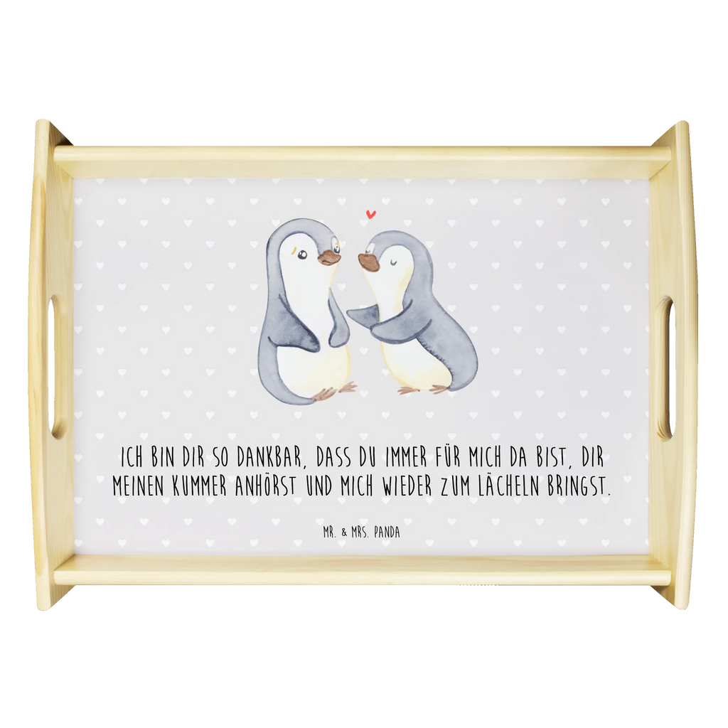Serviertablett Pinguine trösten Holztablett, Serviertablett, Dekotablett, Küchentablett, Tablett, Frühstückstablett, Liebe, Partner, Freund, Freundin, Ehemann, Ehefrau, Heiraten, Verlobung, Heiratsantrag, Liebesgeschenk, Jahrestag, Hocheitstag, für Männer, Valentinstag, Geschenk für Partner, Geschenk für Freundin, Hochzeitstag, Geschenk für Frauen, Mitbringsel, Liebesbeweis, für Ehemann