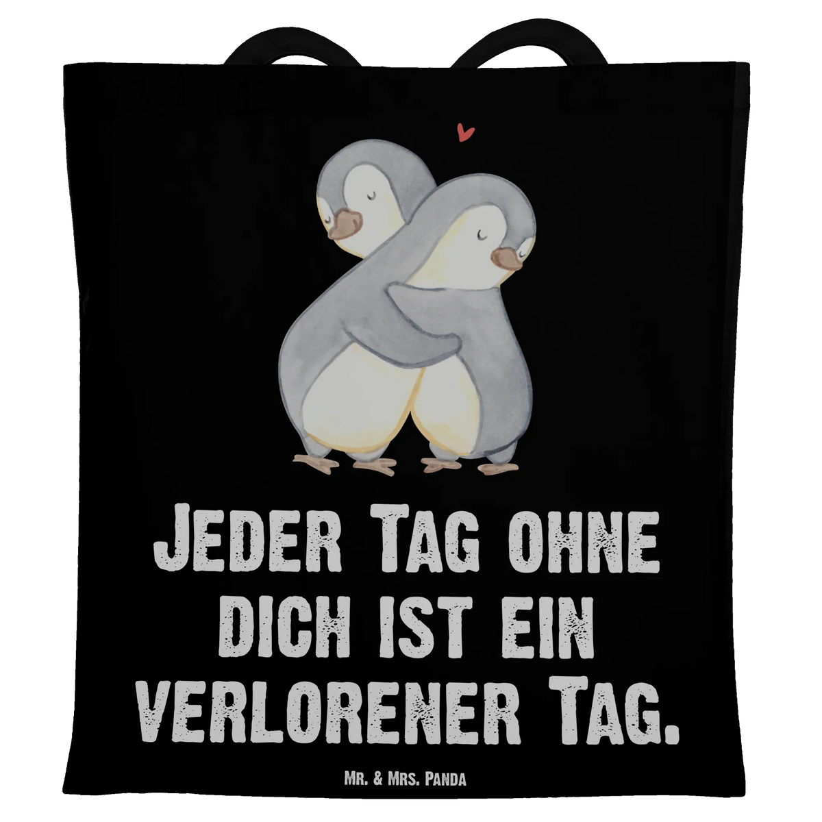 Tragetasche Pinguine Kuscheln