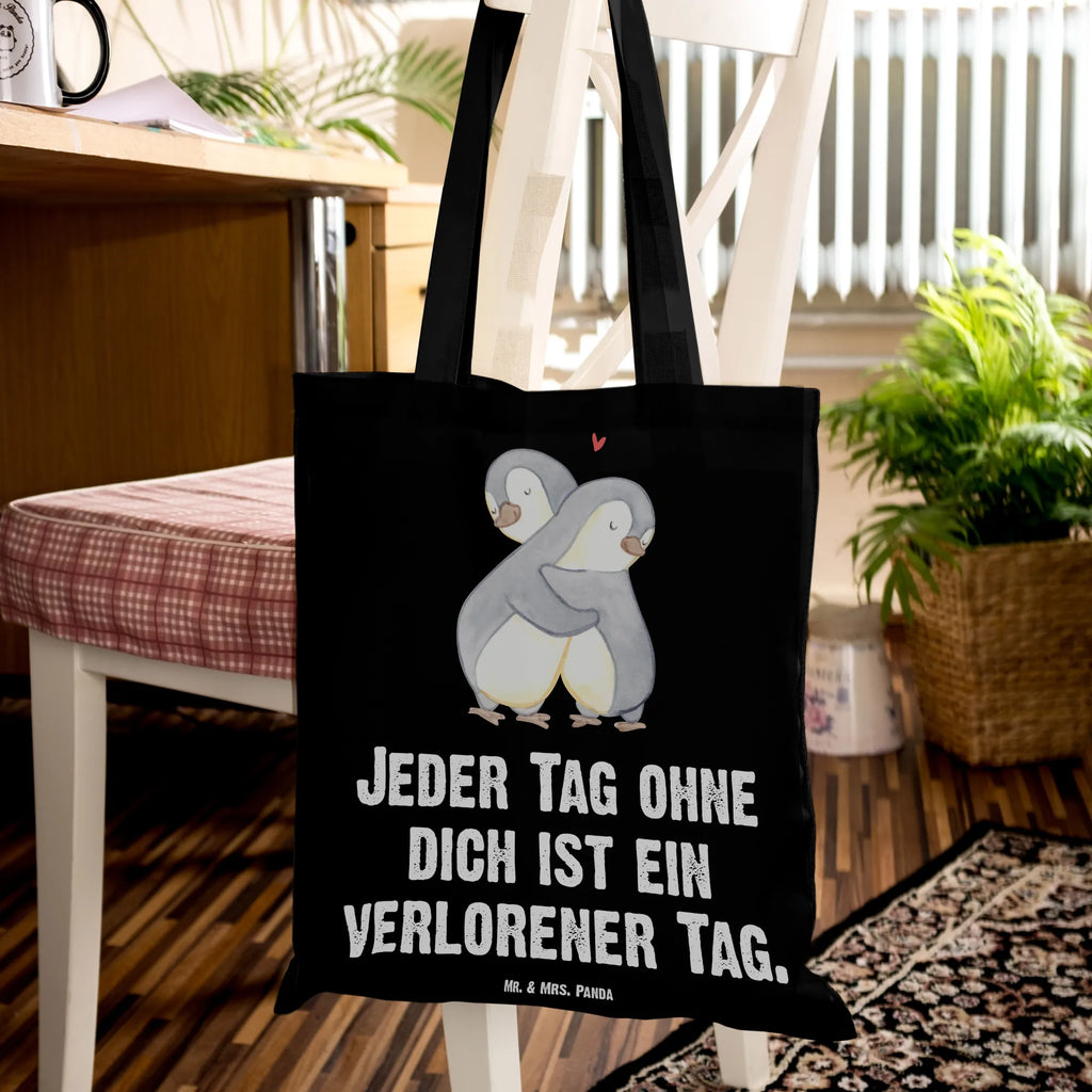 Torba Pingwiny Przytulanie Stoffbeutel, Beuteltasche, Tasche, Schultertasche, Tragetasche, Shopper, Beutel, Laptoptasche, Umhängetasche, Stofftasche, Einkaufstasche, Badetasche, Strandtasche, Jutebeutel, Jutetasche, Einkaufstüte, Liebe, Partner, Freund, Freundin, Ehemann, Ehefrau, Heiraten, Verlobung, Heiratsantrag, Liebesgeschenk, Jahrestag, Hocheitstag, für Männer, Valentinstag, Geschenk für Partner, Hochzeitstag, Geschenk für Freundin, Geschenk für Frauen, Mitbringsel, Liebesbeweis, für Ehemann