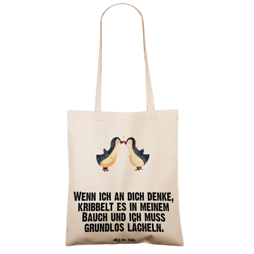 Tote bag penguins kiss Schultertasche, Jutebeutel, Einkaufstasche, Tragetasche, Stoffbeutel, Beutel, Tasche, Stofftasche, Strandtasche, Jutetasche, Umhängetasche, Badetasche, Shopper, Einkaufstüte, Laptoptasche, Beuteltasche, Liebe, Partner, Freund, Freundin, Ehemann, Ehefrau, Heiraten, Verlobung, Heiratsantrag, Liebesgeschenk, Jahrestag, Hocheitstag, Geschenk für Frauen, Geschenk für Freundin, Geschenk für Partner, Liebesbeweis, Mitbringsel, Hochzeitstag, für Männer, für Ehemann, Valentinstag