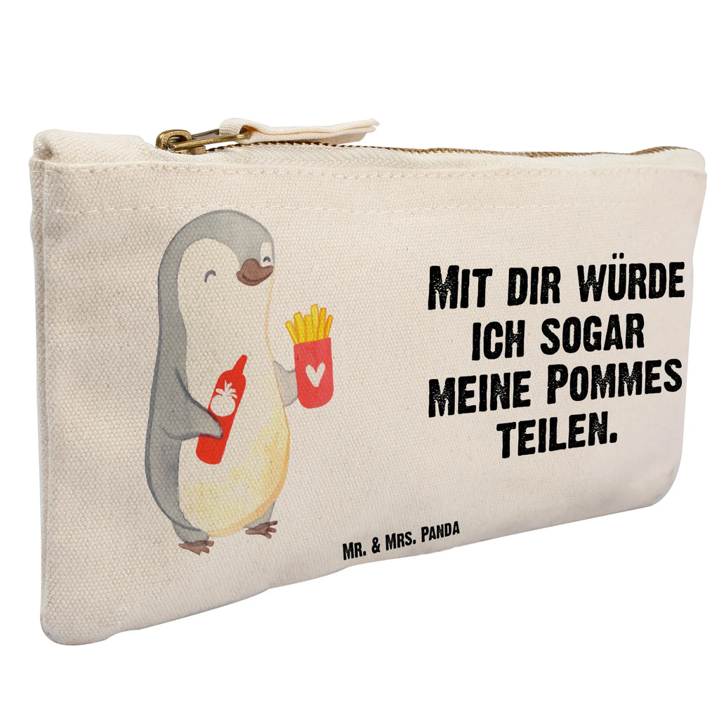 torebka na makijaż pingwin frytki Kulturbeutel, Kosmetiktasche, Etui, pencil case, utensilientasche, Federmappe, Mäppchen, kosmetiktäschchen, Schminktasche, Kosmetikbeutel, aufbewahrungsbeutel, Stiftemäppchen, Waschtasche, aufbewahrungstasche, Kulturtasche, toiletry bag, beauty tasche, Schminktäschchen, Schlampermäppchen, Waschbeutel, pinsel tasche, beauty case, Schminkbeutel, Freundin, Freund, Liebe, Liebesgeschenk, Jahrestag, Verlobung, Partner, Ehemann, Ehefrau, Heiraten, Heiratsantrag, Hocheitstag, Mitbringsel, Valentinstag, Hochzeitstag, Geschenk für Partner, für Männer, für Ehemann, Geschenk für Frauen, Geschenk für Freundin, Liebesbeweis