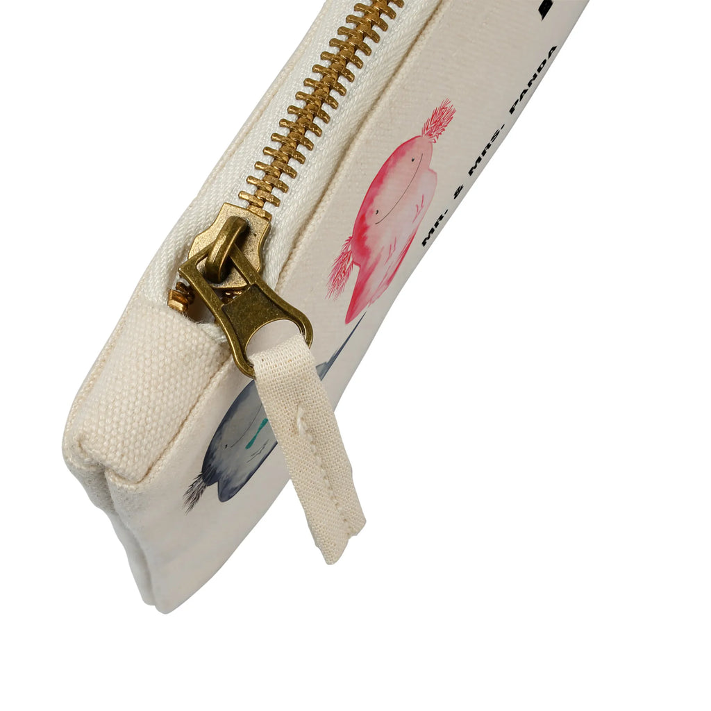 Make-up bag axolotl Love Kosmetiktasche, pencil case, Schlampermäppchen, pinsel tasche, toiletry bag, Kosmetikbeutel, Schminkbeutel, kosmetiktäschchen, Stiftemäppchen, aufbewahrungsbeutel, Schminktasche, Waschtasche, Kulturbeutel, aufbewahrungstasche, Waschbeutel, utensilientasche, Etui, Mäppchen, Kulturtasche, beauty tasche, beauty case, Schminktäschchen, Federmappe, Freundin, Freund, Liebe, Liebesgeschenk, Jahrestag, Verlobung, Partner, Ehemann, Ehefrau, Heiraten, Heiratsantrag, Hocheitstag, Mitbringsel, Liebesbeweis, für Männer, Geschenk für Partner, für Ehemann, Geschenk für Frauen, Geschenk für Freundin, Valentinstag, Hochzeitstag